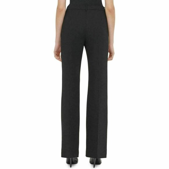 Calvin Klein Women office Pants Black Size 10Wide - Picture 3 of 4